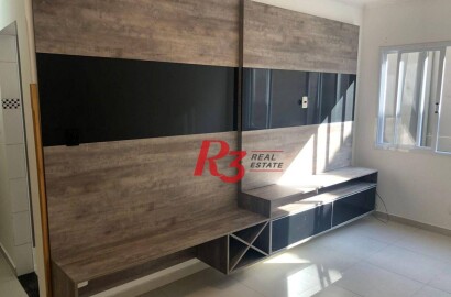 Apartamento com 2 dormitórios à venda, 80 m² por R$ 550.000,00 - Boqueirão - Santos/SP