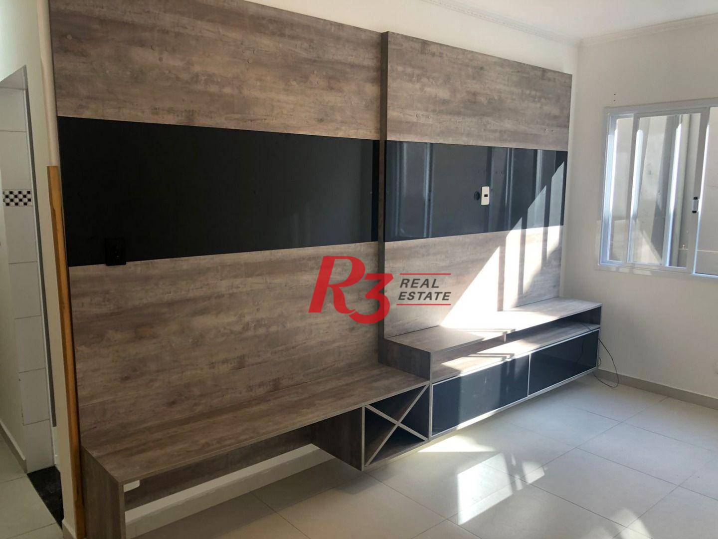 Apartamento com 2 dormitórios à venda, 80 m² por R$ 550.000,00 - Boqueirão - Santos/SP