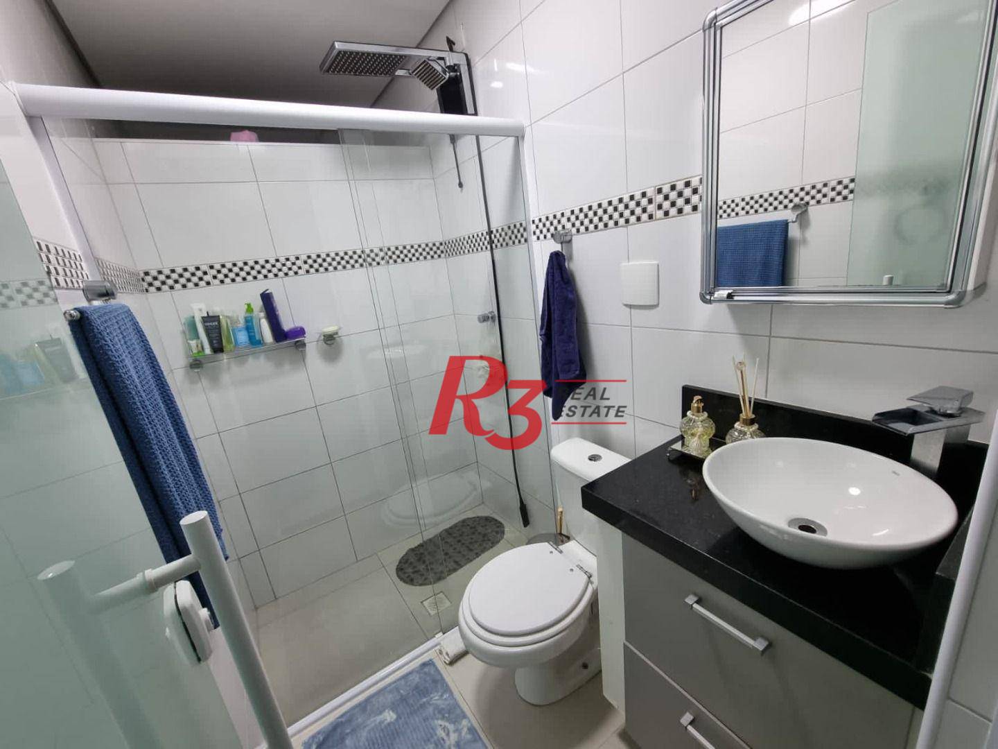 Apartamento com 2 dormitórios à venda, 80 m² por R$ 550.000,00 - Boqueirão - Santos/SP