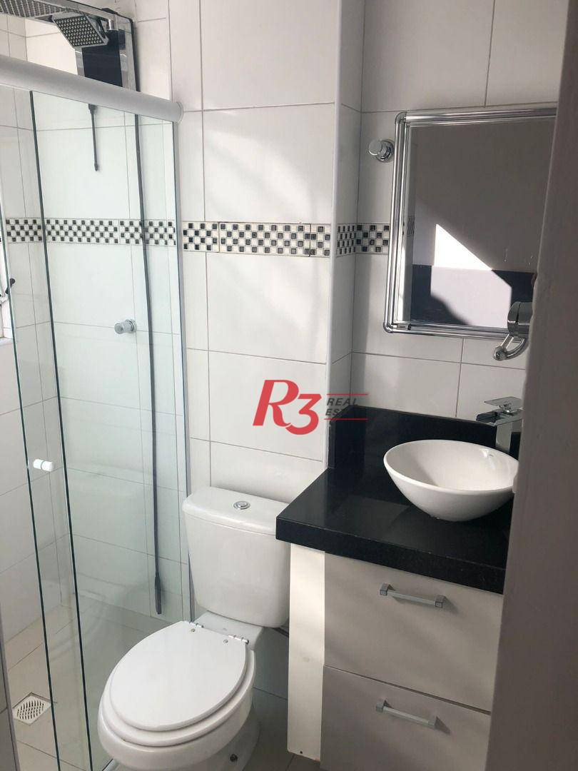Apartamento com 2 dormitórios à venda, 80 m² por R$ 550.000,00 - Boqueirão - Santos/SP