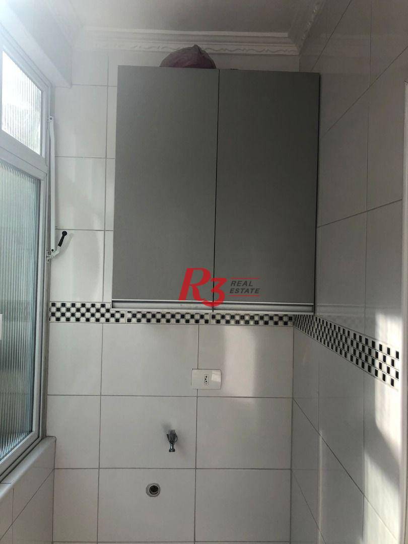 Apartamento com 2 dormitórios à venda, 80 m² por R$ 550.000,00 - Boqueirão - Santos/SP