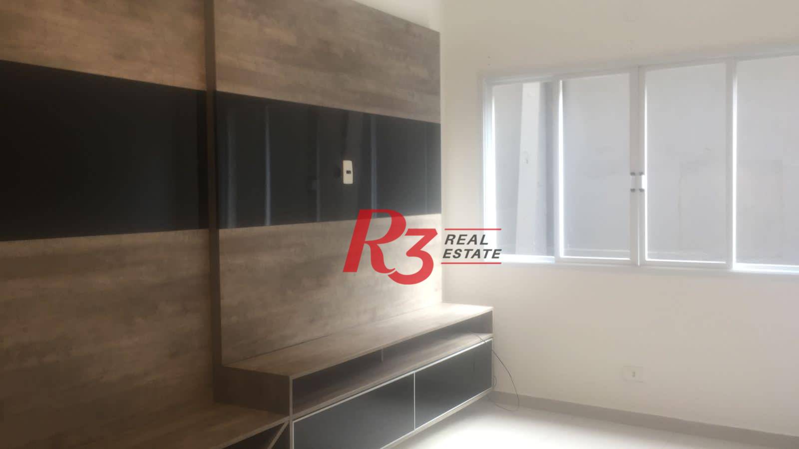Apartamento com 2 dormitórios à venda, 80 m² por R$ 550.000,00 - Boqueirão - Santos/SP