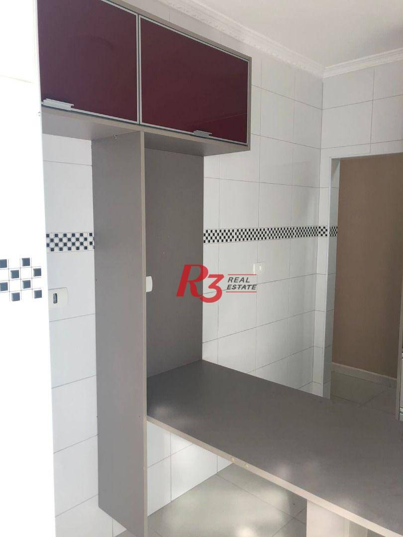 Apartamento com 2 dormitórios à venda, 80 m² por R$ 550.000,00 - Boqueirão - Santos/SP