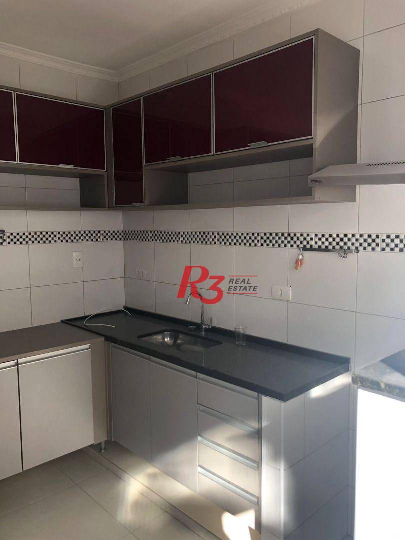 Apartamento com 2 dormitórios à venda, 80 m² por R$ 550.000,00 - Boqueirão - Santos/SP