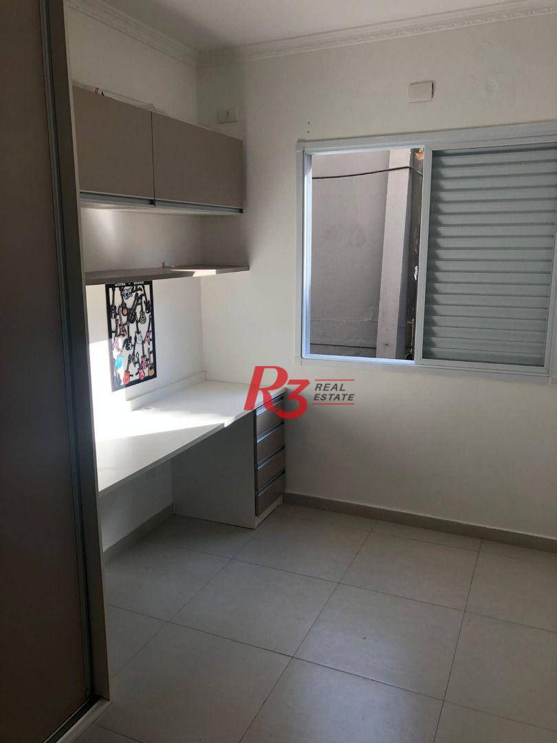 Apartamento com 2 dormitórios à venda, 80 m² por R$ 550.000,00 - Boqueirão - Santos/SP