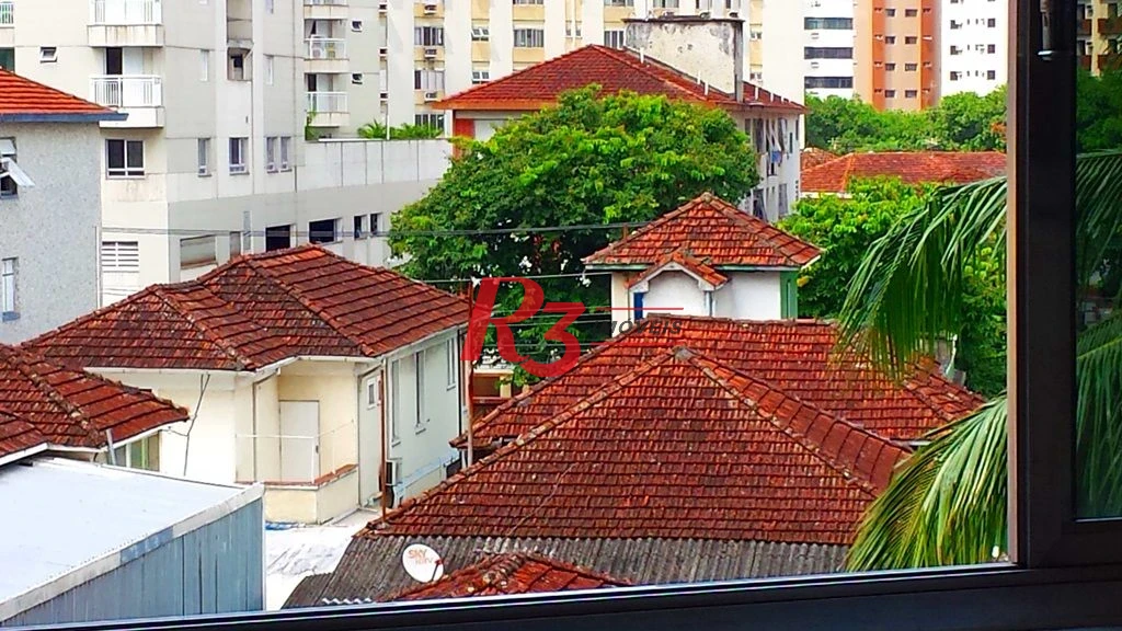 Apartamento com 1 dormitório para alugar, 50 m² por R$ 3.200,01/mês - Gonzaga - Santos/SP