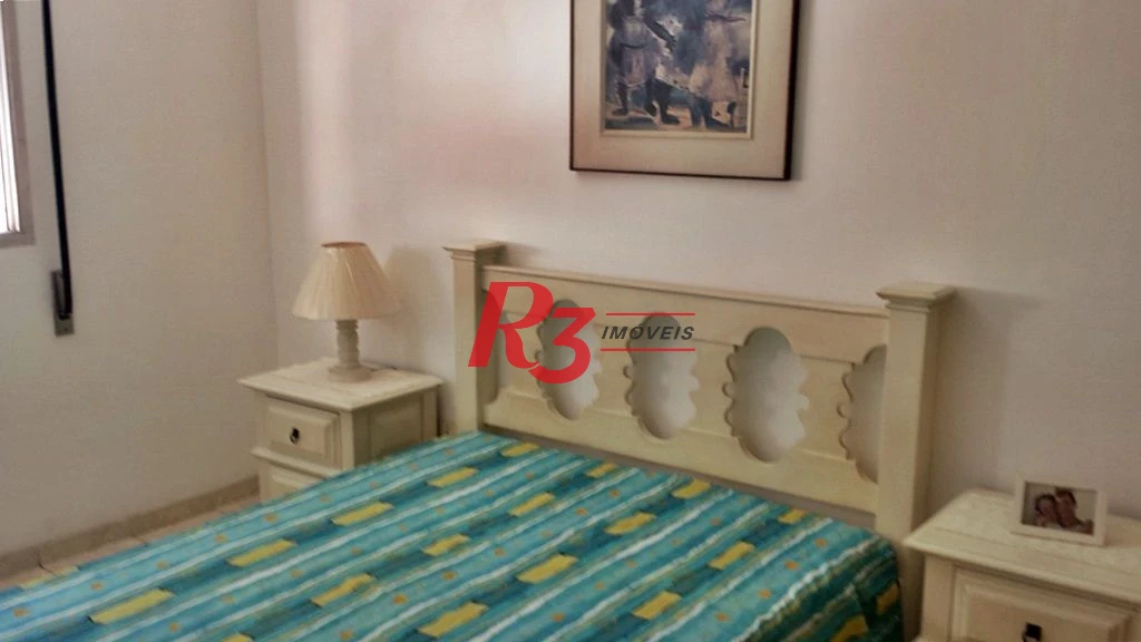 Apartamento com 1 dormitório para alugar, 50 m² por R$ 3.200,01/mês - Gonzaga - Santos/SP