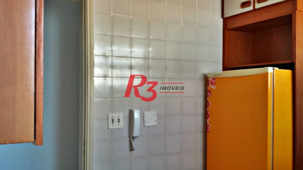 Apartamento com 1 dormitório para alugar, 50 m² por R$ 3.200,01/mês - Gonzaga - Santos/SP