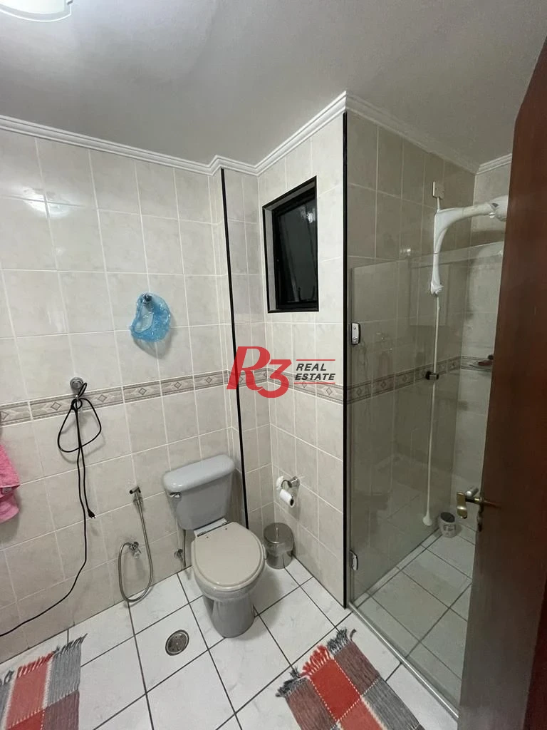 Apartamento com 3 dormitórios à venda, 120 m² por R$ 700.000,00 - Campo Grande - Santos/SP