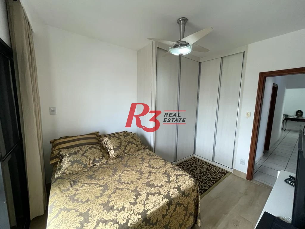 Apartamento com 3 dormitórios à venda, 120 m² por R$ 700.000,00 - Campo Grande - Santos/SP