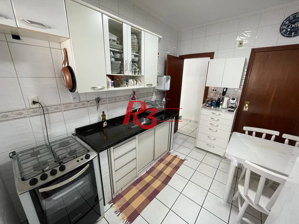 Apartamento com 3 dormitórios à venda, 120 m² por R$ 700.000,00 - Campo Grande - Santos/SP