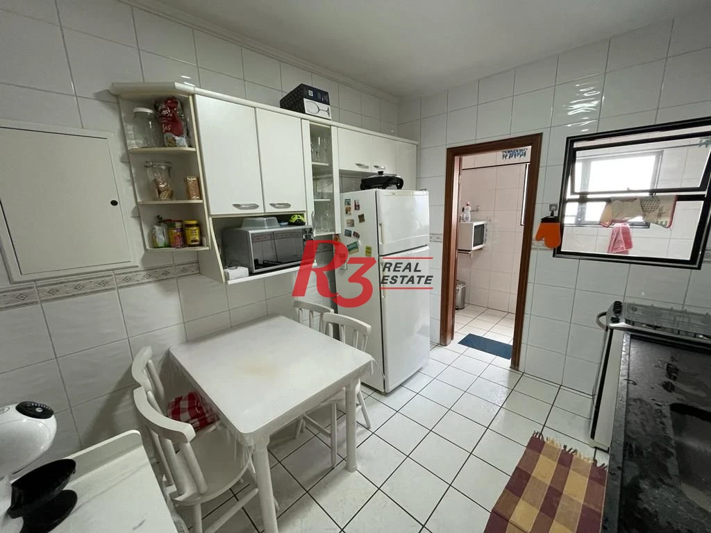 Apartamento com 3 dormitórios à venda, 120 m² por R$ 700.000,00 - Campo Grande - Santos/SP