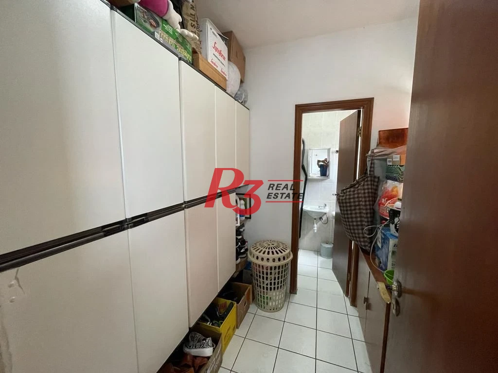 Apartamento com 3 dormitórios à venda, 120 m² por R$ 700.000,00 - Campo Grande - Santos/SP