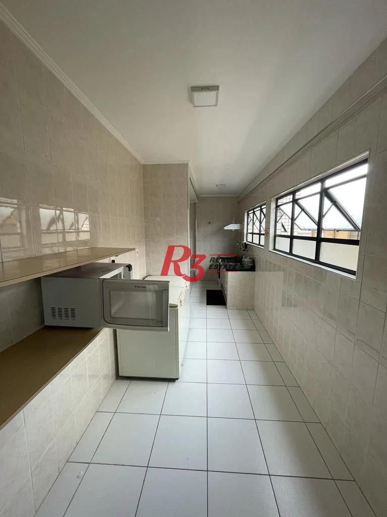 Apartamento com 3 dormitórios à venda, 120 m² por R$ 700.000,00 - Campo Grande - Santos/SP