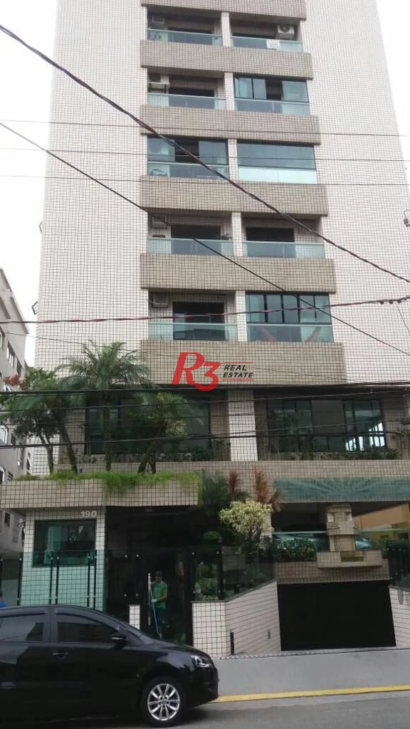 Apartamento com 3 dormitórios à venda, 120 m² por R$ 700.000,00 - Campo Grande - Santos/SP