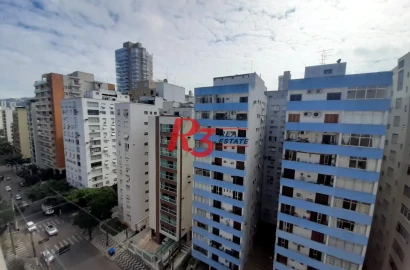 Apartamento com 2 dormitórios à venda, 100 m² por R$ 500.000,00 - Gonzaga - Santos/SP