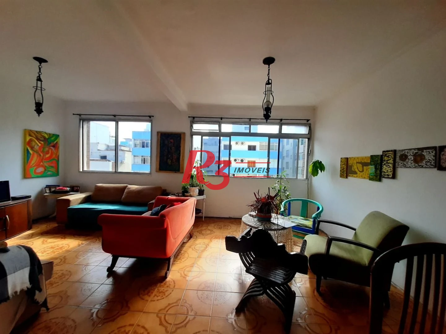 Apartamento à venda, 100 m² por R$ 550.000,00 - Gonzaga - Santos/SP