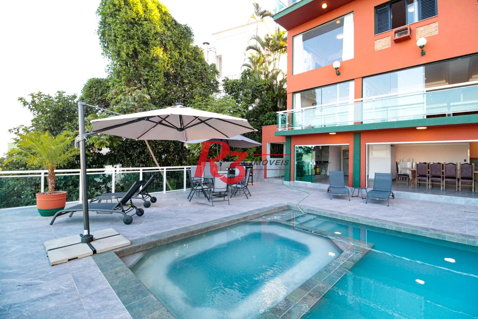 Casa com 6 dormitórios à venda, 704 m² por R$ 12.500.000,00 - Morro Santa Terezinha - Santos/SP