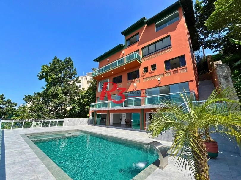 Casa com 6 dormitórios à venda, 704 m² por R$ 12.000.000,00 - Morro Santa Terezinha - Santos/SP
