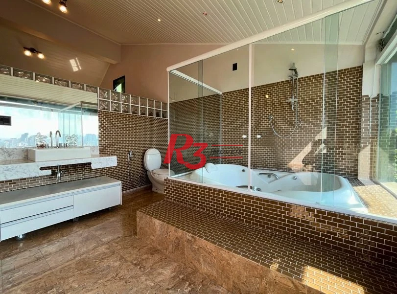 Casa com 6 dormitórios à venda, 704 m² por R$ 12.000.000,00 - Morro Santa Terezinha - Santos/SP