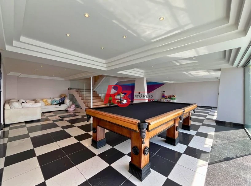 Casa com 6 dormitórios à venda, 704 m² por R$ 12.000.000,00 - Morro Santa Terezinha - Santos/SP