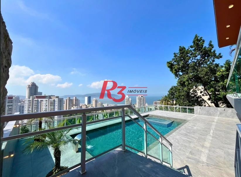 Casa com 6 dormitórios à venda, 704 m² por R$ 12.000.000,00 - Morro Santa Terezinha - Santos/SP