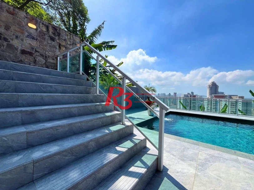 Casa com 6 dormitórios à venda, 704 m² por R$ 12.000.000,00 - Morro Santa Terezinha - Santos/SP