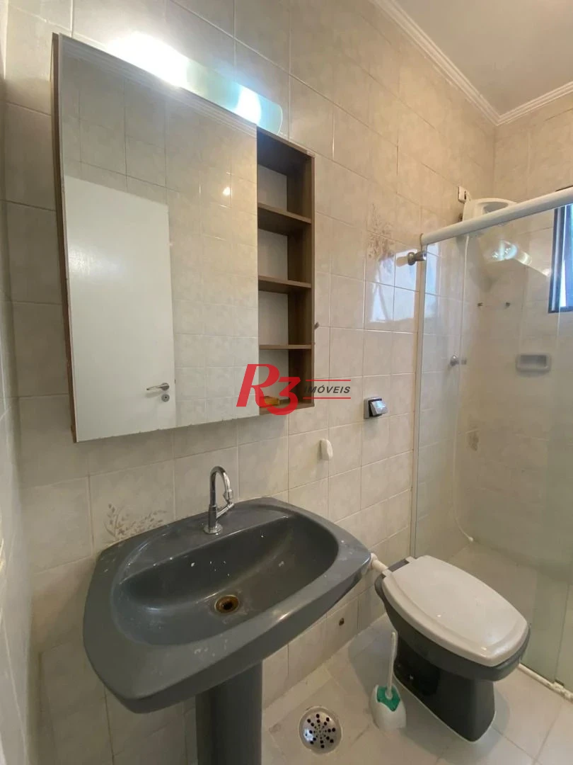 Apartamento com 2 dormitórios para alugar, 112 m² por R$ 3.600,02/mês - Embaré - Santos/SP
