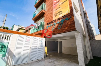 Village com 3 dormitórios à venda, 200 m² por R$ 1.200.000,00 - Gonzaga - Santos/SP