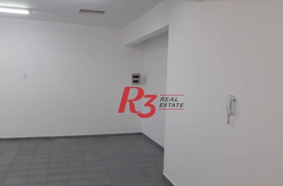 Sala para alugar, 80 m² - Vila Matias - Santos/SP