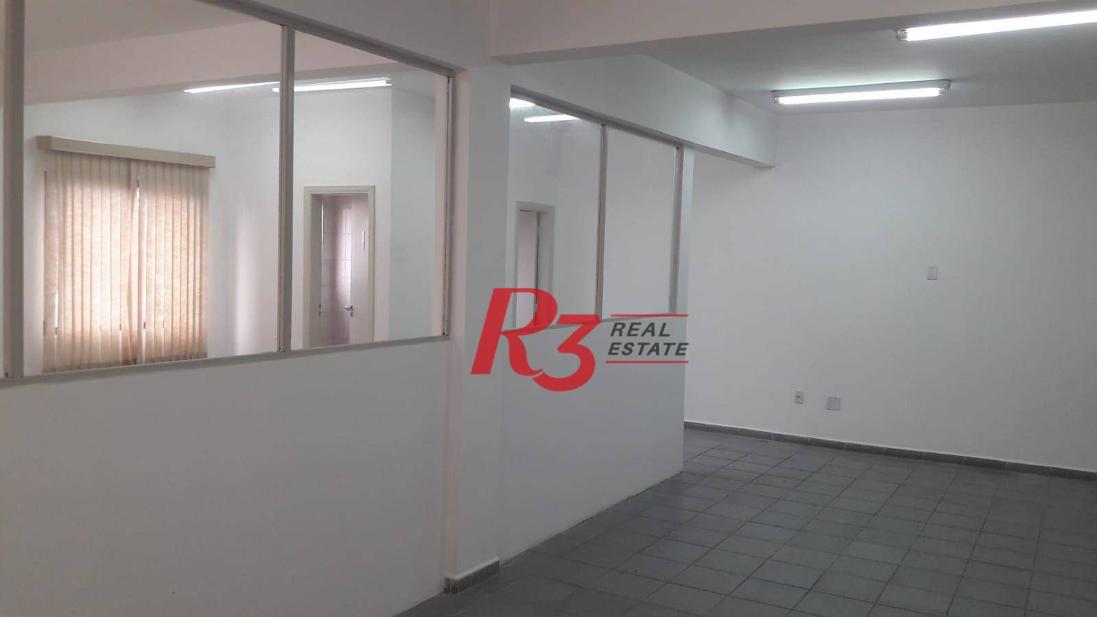 Sala para alugar, 80 m² - Vila Matias - Santos/SP