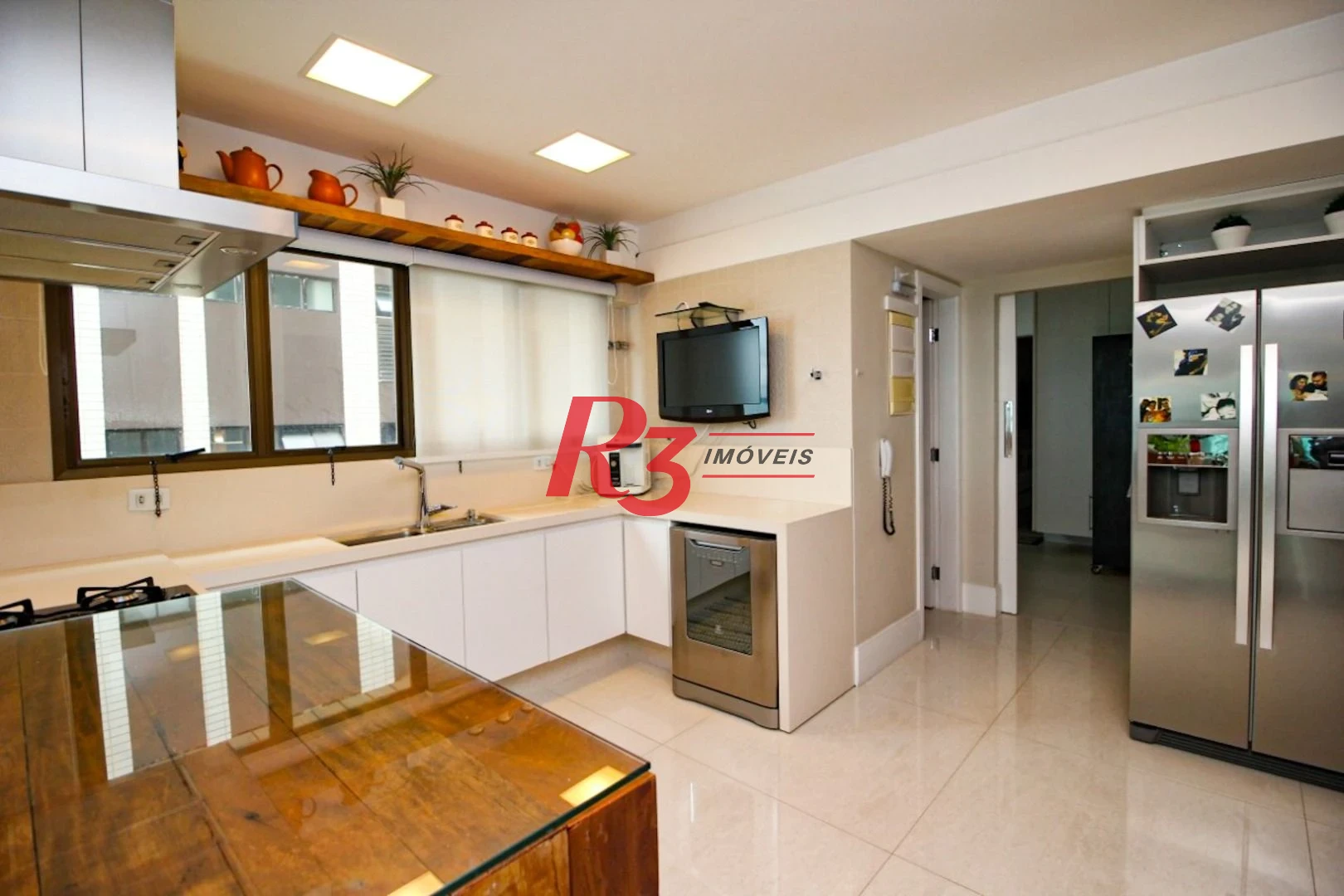 Apartamento com 4 suítes para alugar, 282 m² - Aparecida - Santos/SP