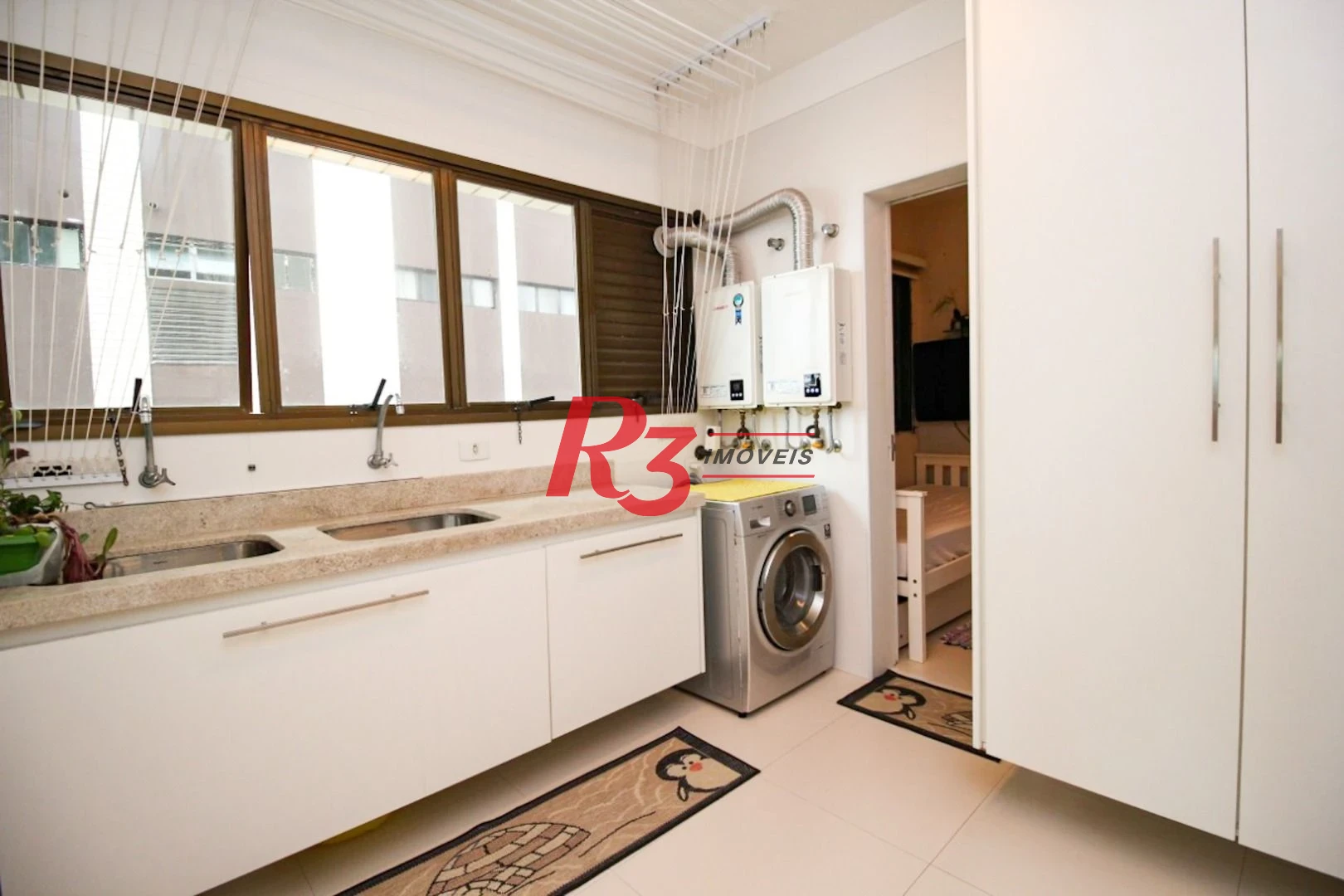 Apartamento com 4 suítes para alugar, 282 m² - Aparecida - Santos/SP