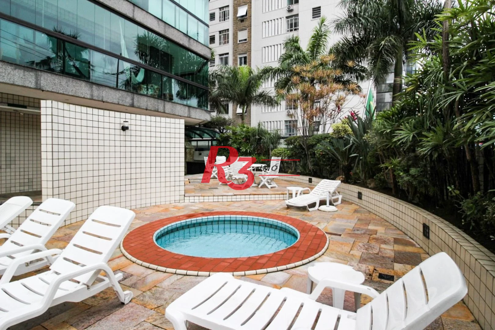 Apartamento com 4 suítes para alugar, 282 m² - Aparecida - Santos/SP