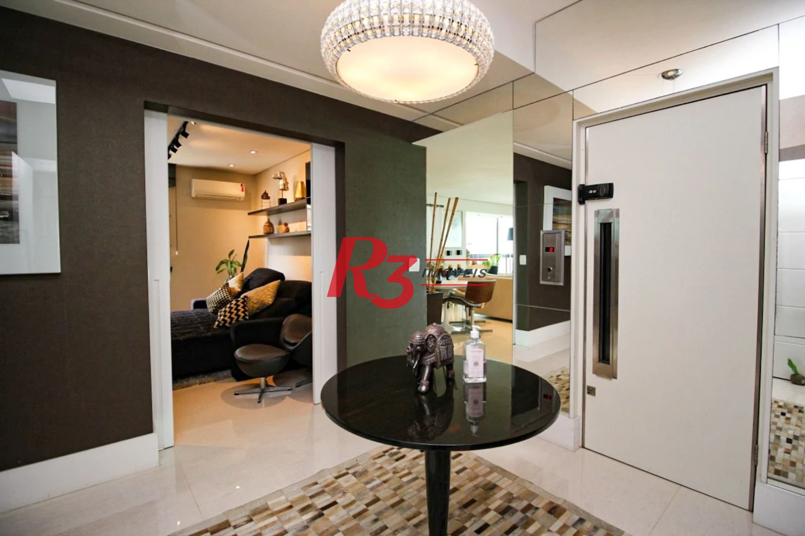 Apartamento com 4 suítes para alugar, 282 m² - Aparecida - Santos/SP
