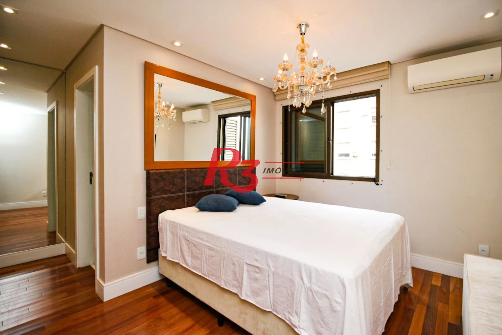 Apartamento com 4 suítes para alugar, 282 m² - Aparecida - Santos/SP