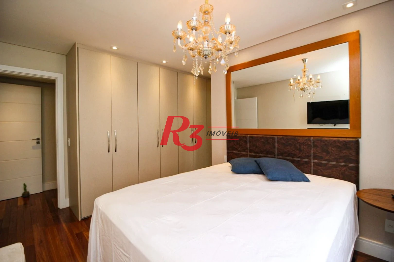 Apartamento com 4 suítes para alugar, 282 m² - Aparecida - Santos/SP