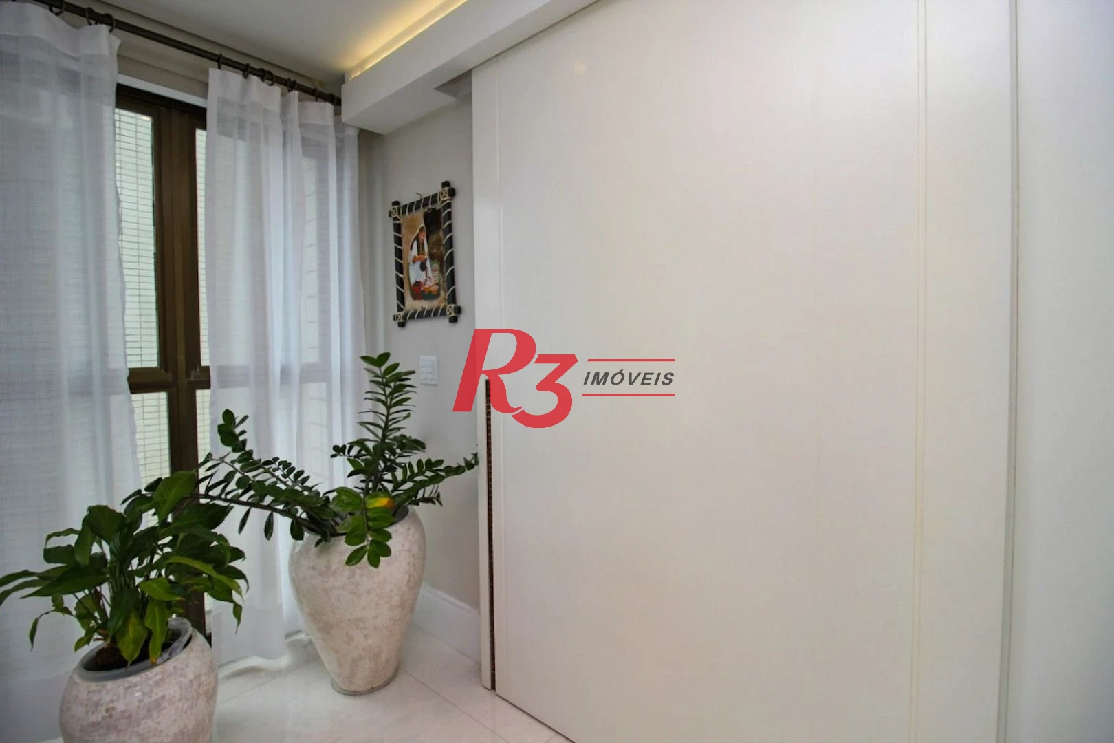 Apartamento com 4 suítes para alugar, 282 m² - Aparecida - Santos/SP