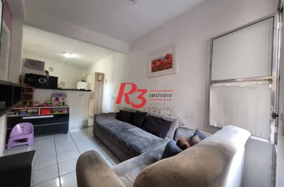 Casa com 3 dormitórios à venda, 223 m² - Encruzilhada - Santos/SP