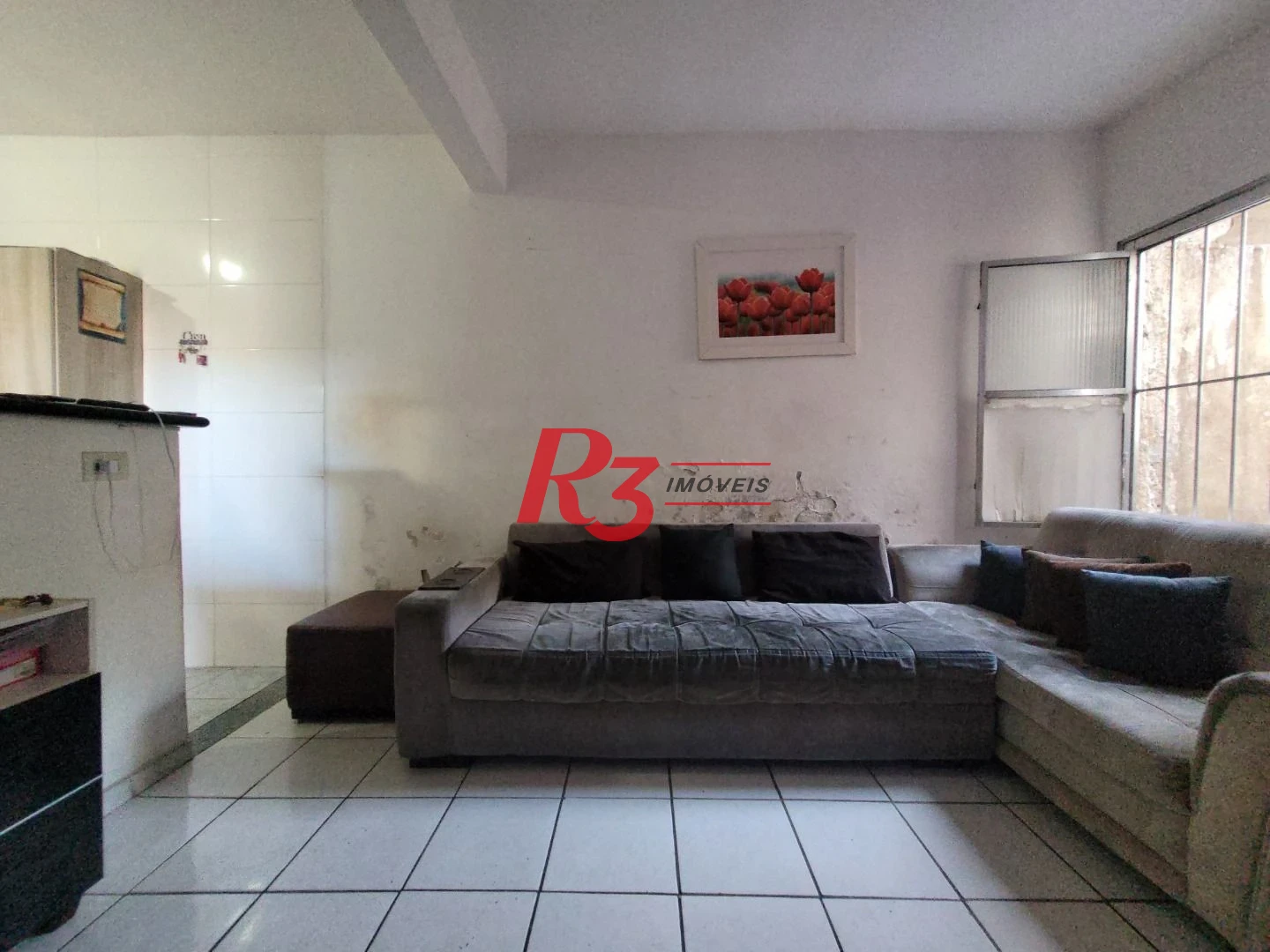 Casa com 3 dormitórios à venda, 223 m² - Encruzilhada - Santos/SP