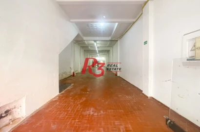 Galpão para alugar, 200 m² - Centro - Santos/SP