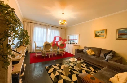 Apartamento com 2 dormitórios à venda, 113 m² por R$ 515.000,00 - Ponta da Praia - Santos/SP