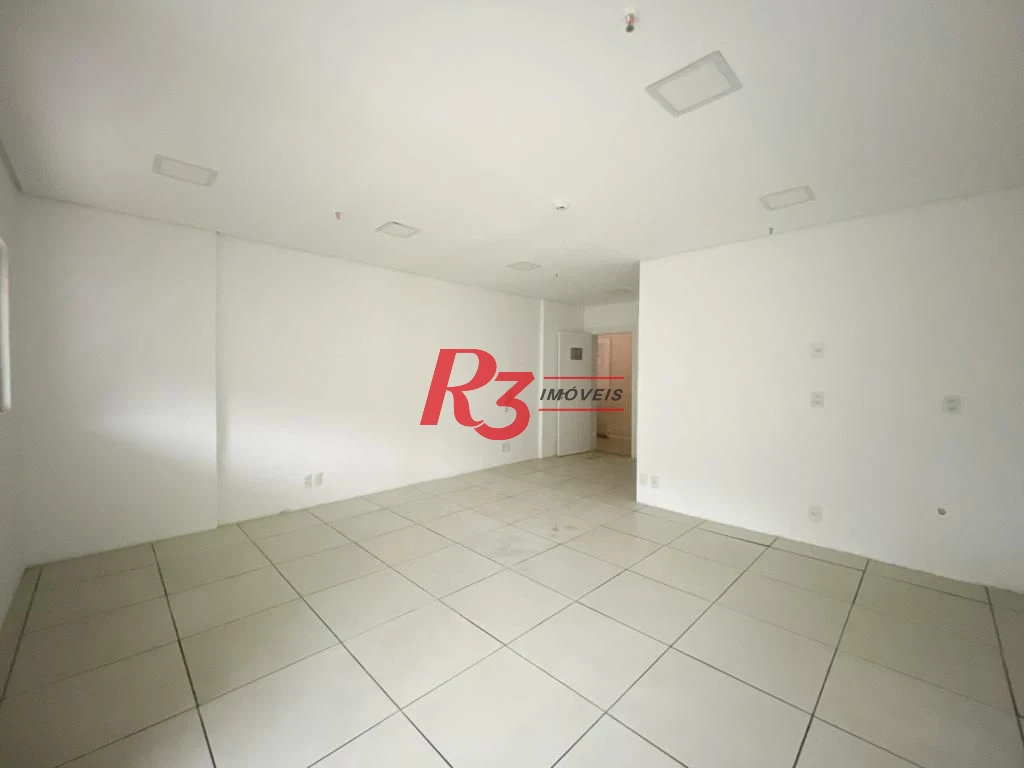 Sala, 43 m² - venda por R$ 230.000,00 ou aluguel por R$ 2.000,00/mês - Valongo - Santos/SP
