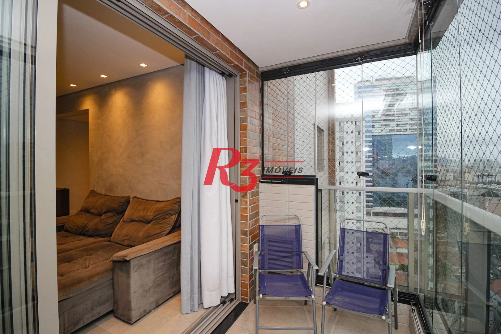 Apartamento com 1 dormitório à venda, 60 m² por R$ 799.000,00 - Aparecida - Santos/SP