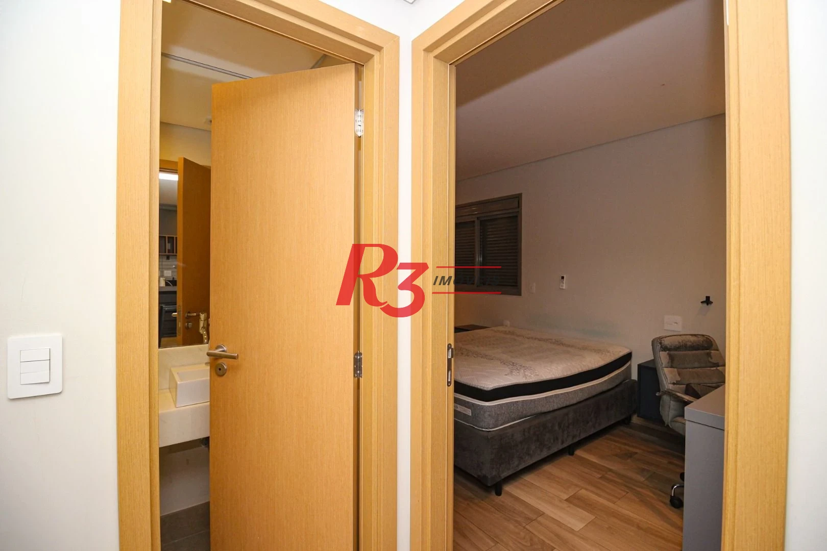Apartamento com 1 dormitório à venda, 60 m² por R$ 799.000,00 - Aparecida - Santos/SP