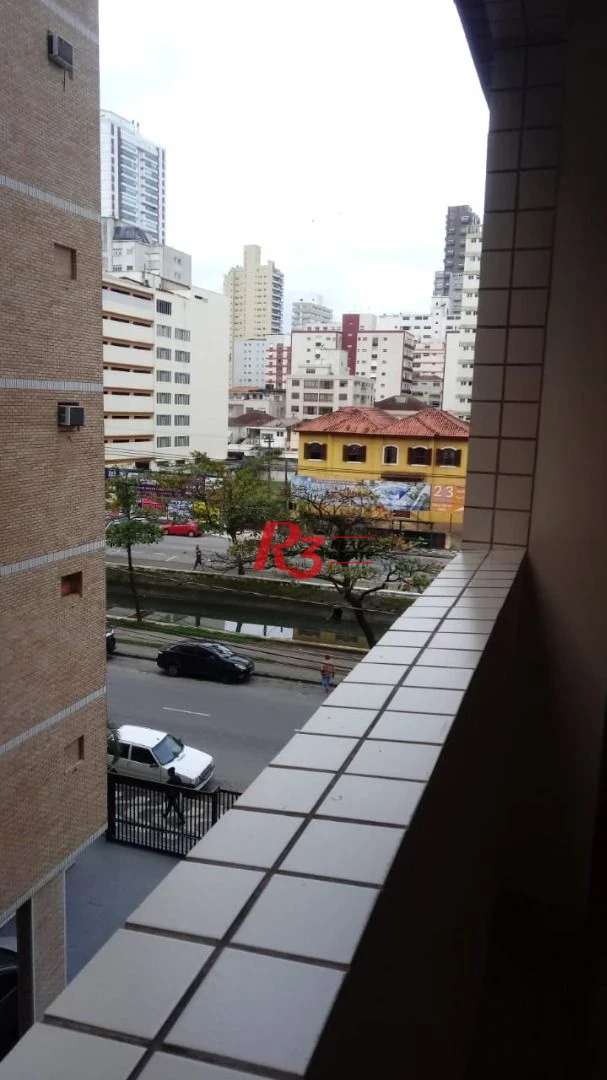 Apartamento com 1 dormitório para alugar, 63 m² por R$ 3.000,02/mês - José Menino - Santos/SP