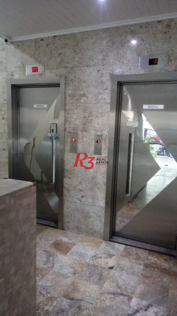 Apartamento com 1 dormitório para alugar, 63 m² por R$ 3.000,02/mês - José Menino - Santos/SP