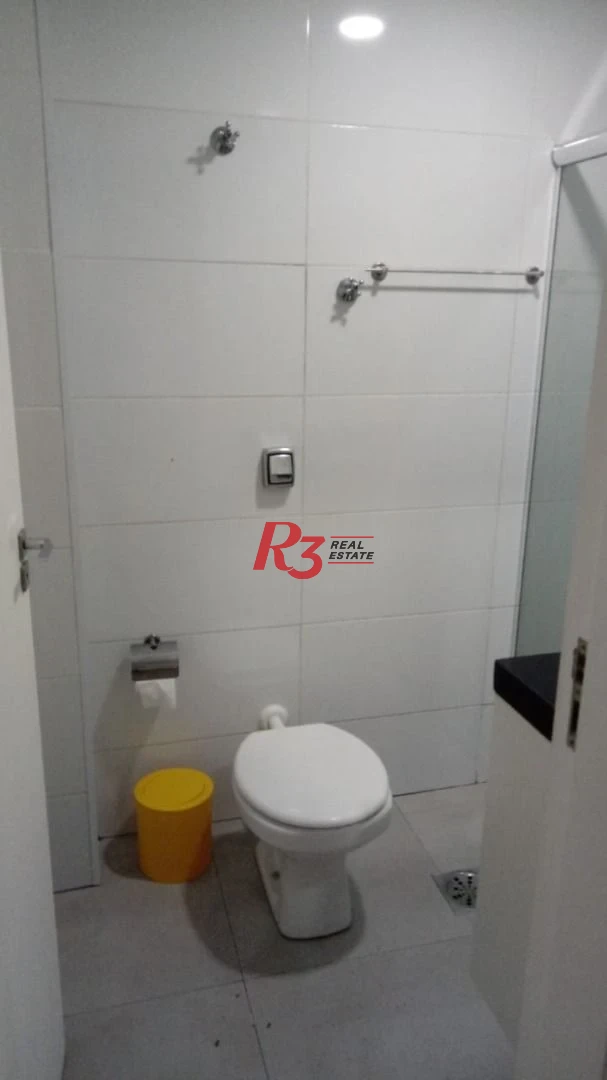 Apartamento com 1 dormitório para alugar, 63 m² por R$ 3.000,02/mês - José Menino - Santos/SP