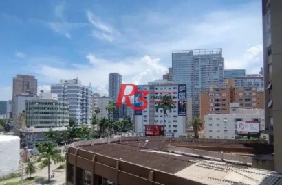 Apartamento para alugar, 128 m² - Gonzaga - Santos/SP