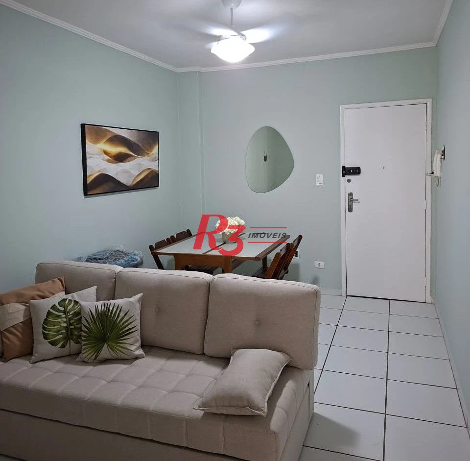 Apartamento com 1 dormitório para alugar, 46 m² por R$ 4.500,01/mês - Ponta da Praia - Santos/SP